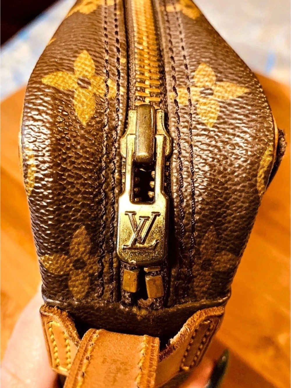 Louis Vuitton Authentic Vintage Monogram Jeune Fille crossbody / shoulder w/ COA - Picture 9 of 13